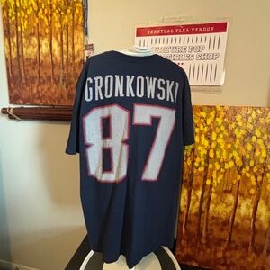 New England Patriots Rob Gronkowski jersey T-shirt🏈
